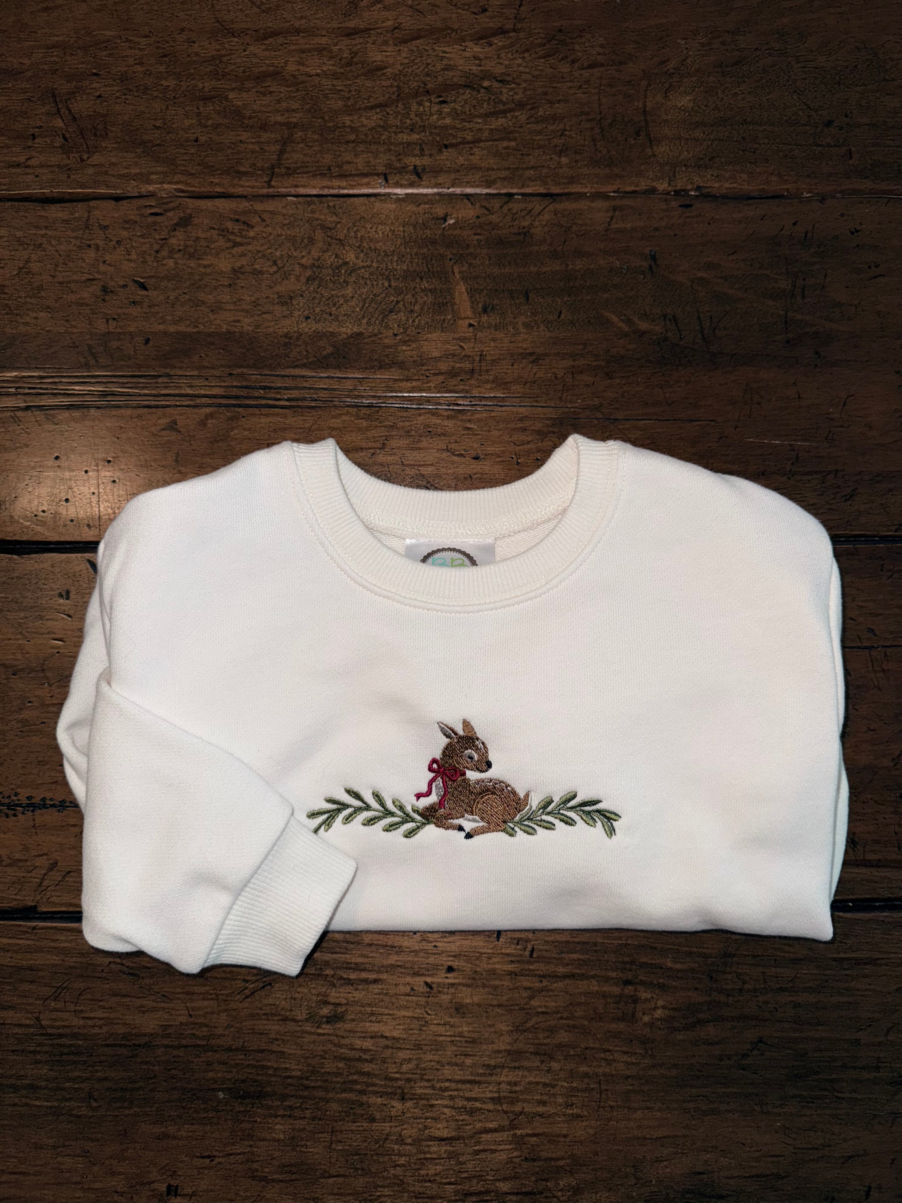Festive Fawn Sweatshirt