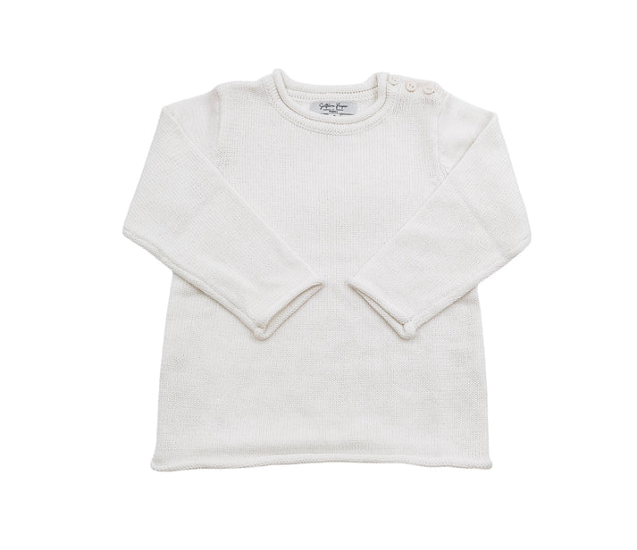 Cream roll neck sweater